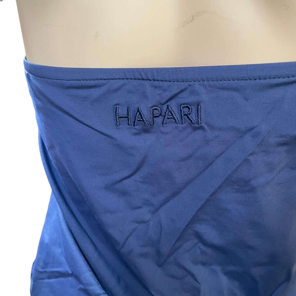 Hapari Sparkle Blouson Halter Tie Tankini Swim Top Size Small - Picture 8 of 13